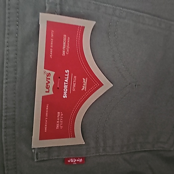 Levi's Shortalls Relaxed fit Stretch 16 Reg Light Green - Picture 3 of 7